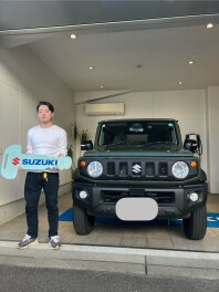 A様　ジムニーシエラJC5型ご納車おめでとうございます